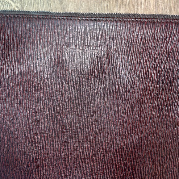 Salvatore Ferragamo large brown wristlet - Picture 3 of 7